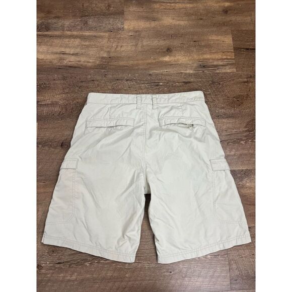 Mossy Oak Men's Cargo Shorts Beige 32 Pockets 9" Inseam Hunting Fishing - Picture 6 of 10